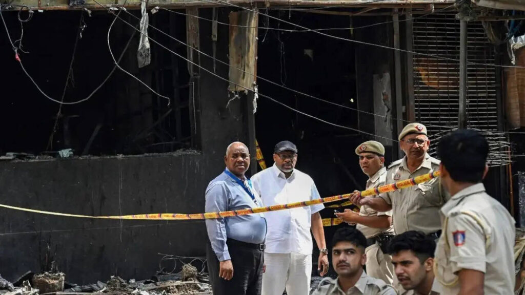 Malviya Nagar hotel fire: Court remands owner, accountant for 12 days