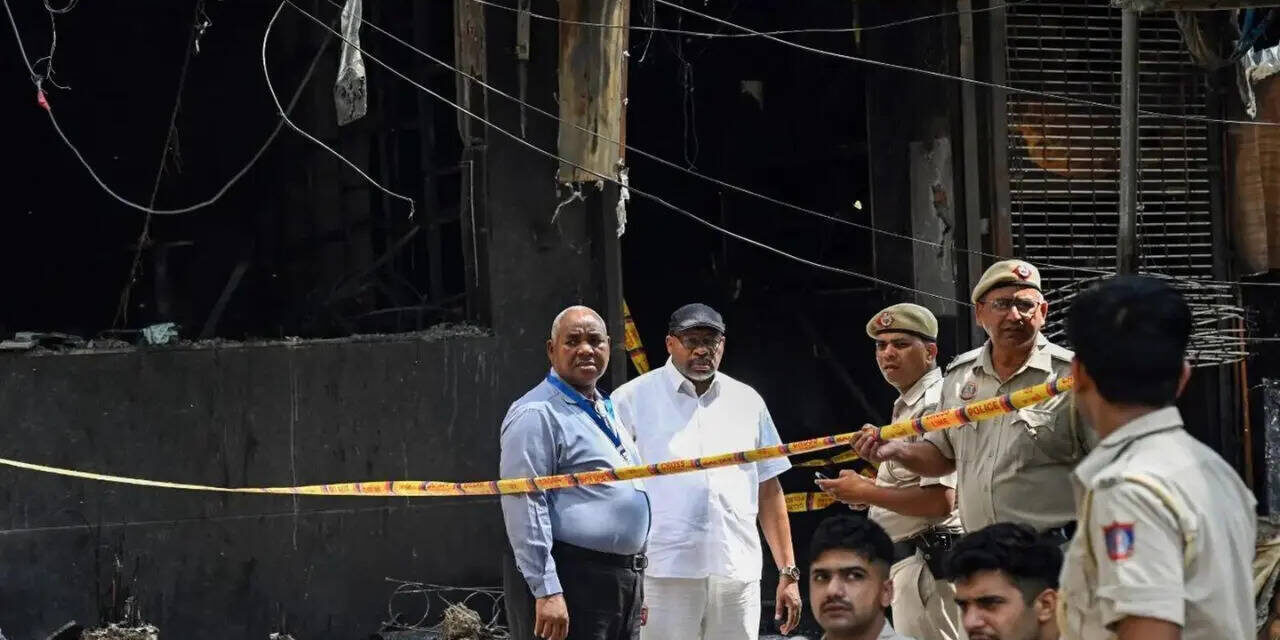 Malviya Nagar hotel fire: Court remands owner, accountant for 12 days