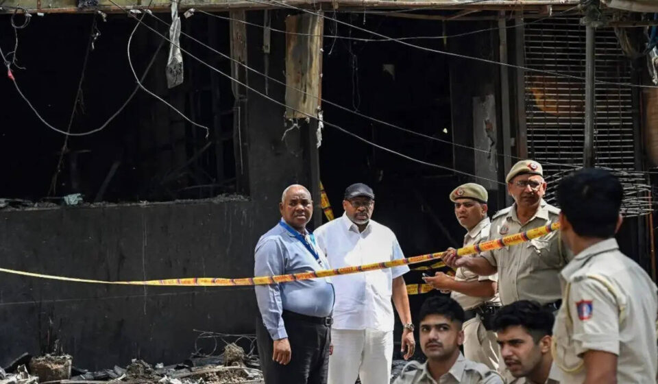 Malviya Nagar hotel fire: Court remands owner, accountant for 12 days
