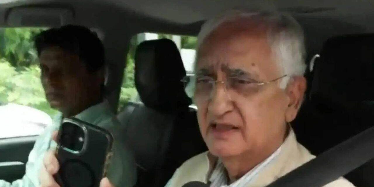 'I will represent Congress': Salman Khurshid confirms Khamenei funeral participation day after Tehran's invitation