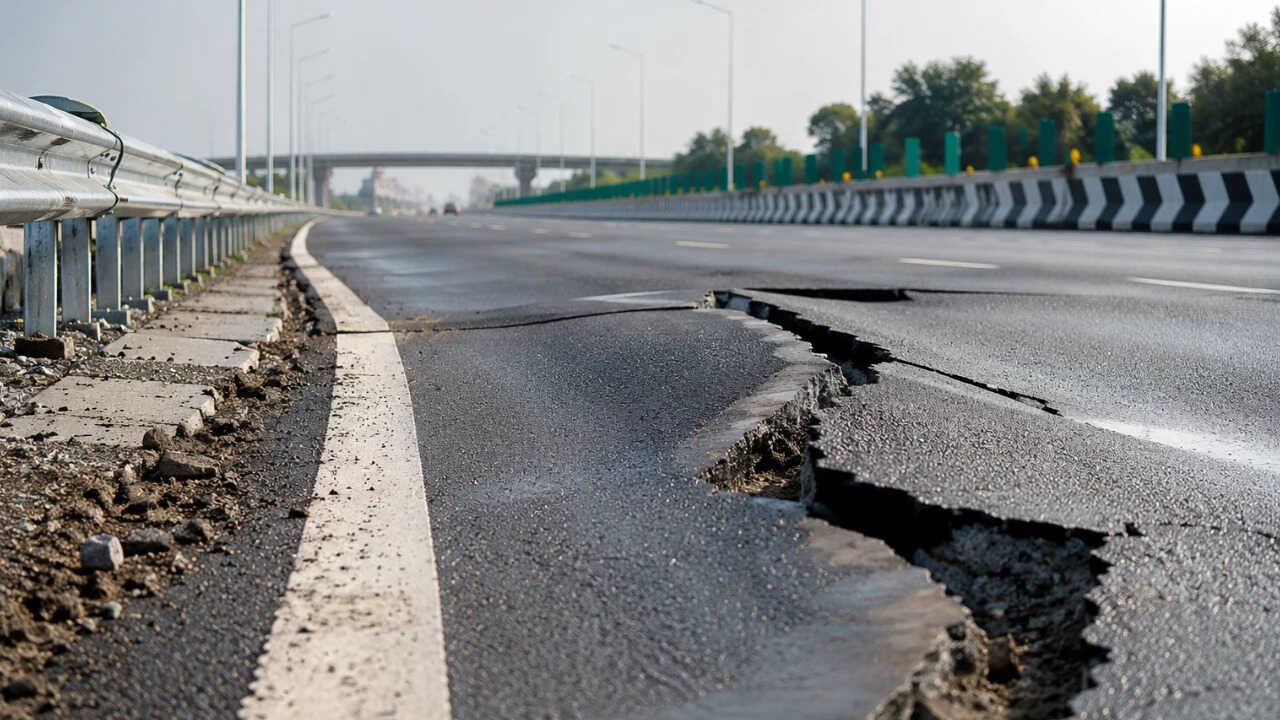 ‘Slippages reveal design flaw on Kanpur-Lucknow e-way’