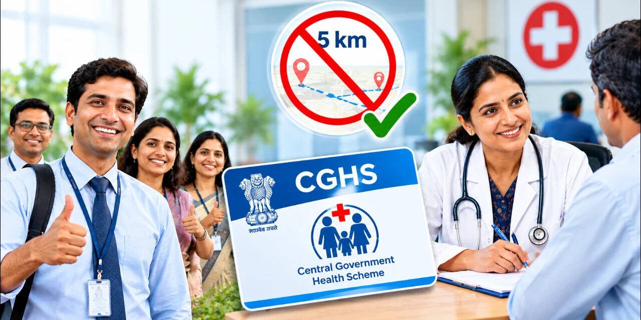 Govt staff outside CGHS areas can now opt for scheme