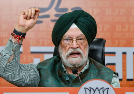 BJP fields Hardeep Singh Puri as its candidate for Rajya Sabha bypoll from MP